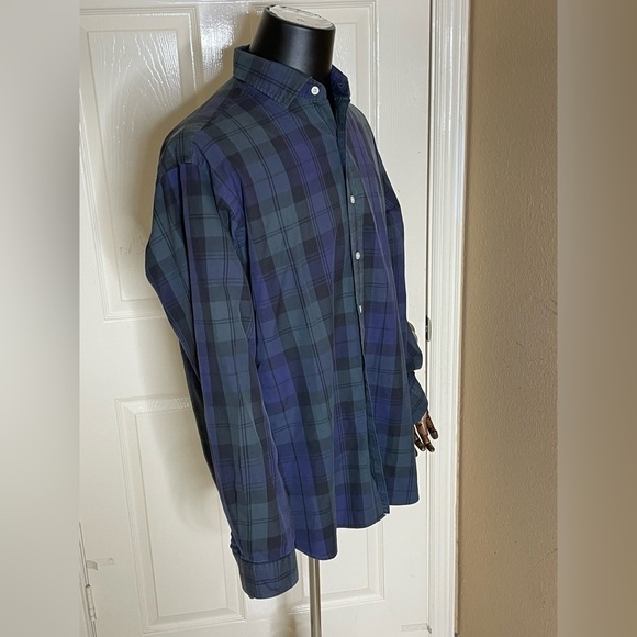 Polo Ralph Lauren Plaid Button Down Size Medium Vintage - Picture 3 of 11